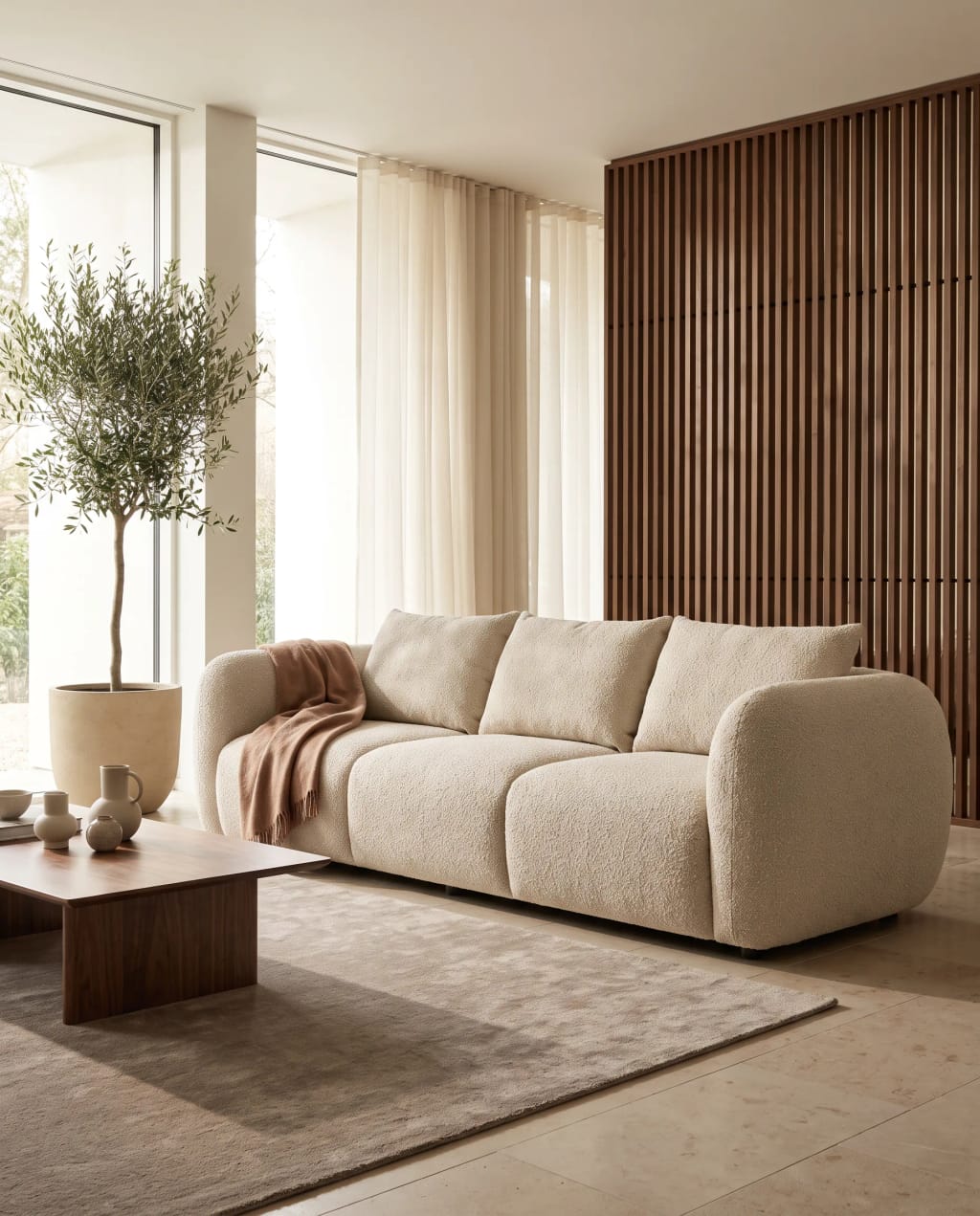 Batroun Bouclé Sofa