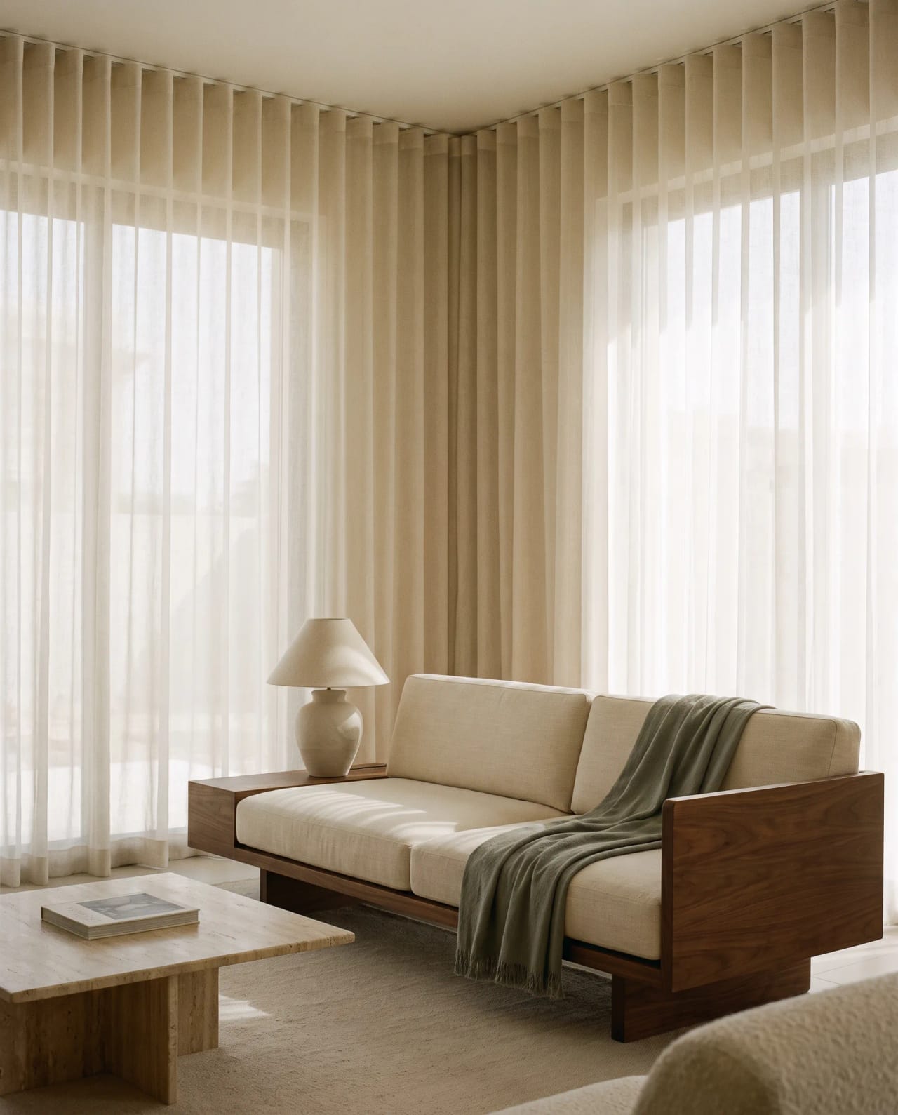 Linen Sheer Curtains