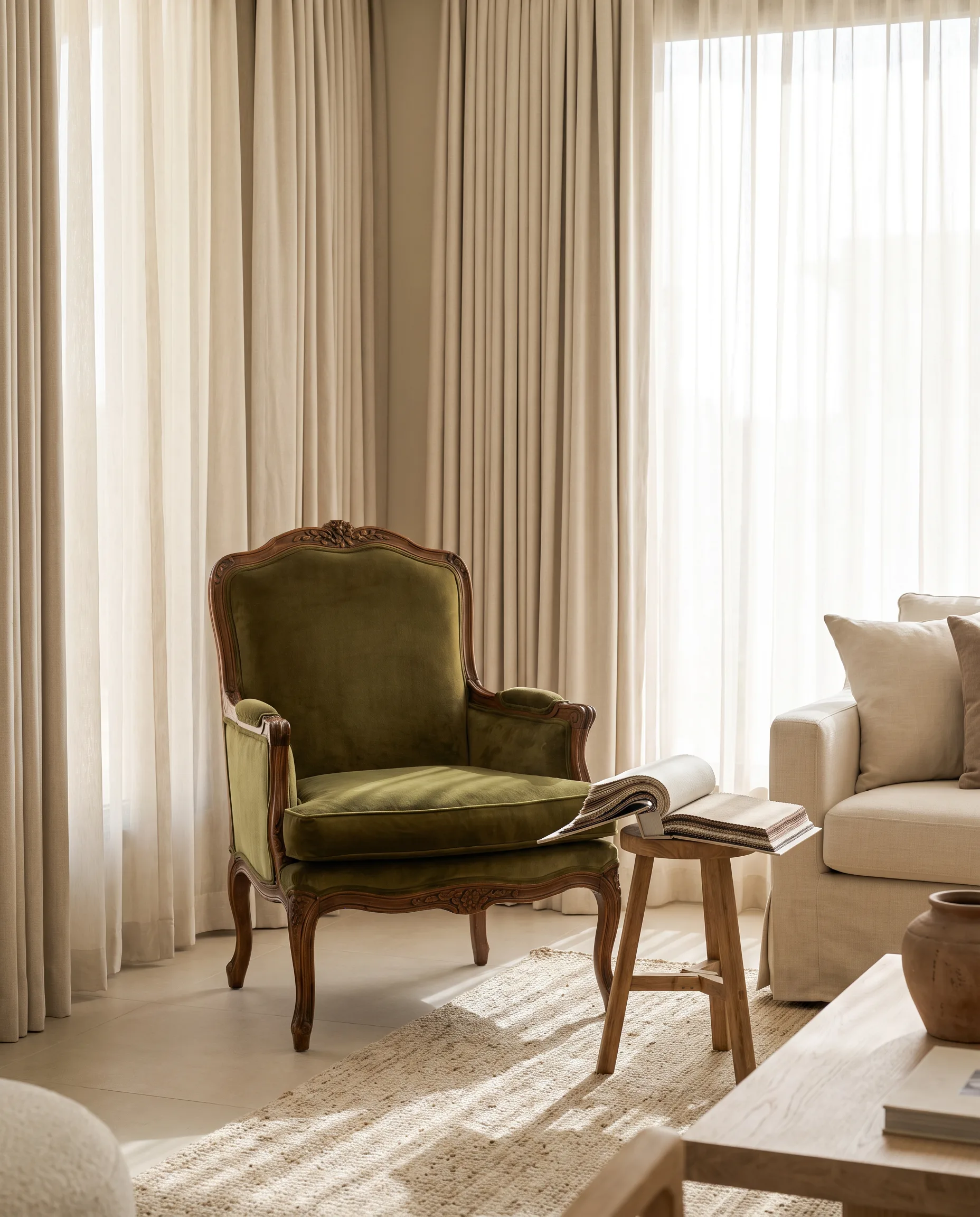 Accent Chair Re-covering