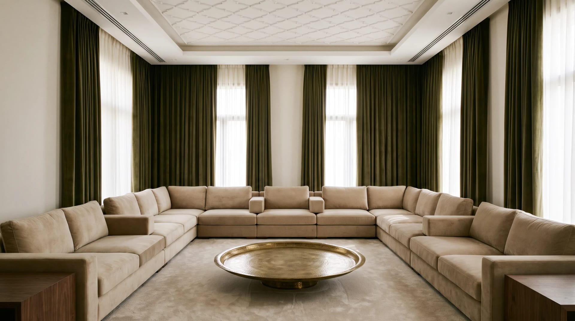 An Emirates Hills Majlis