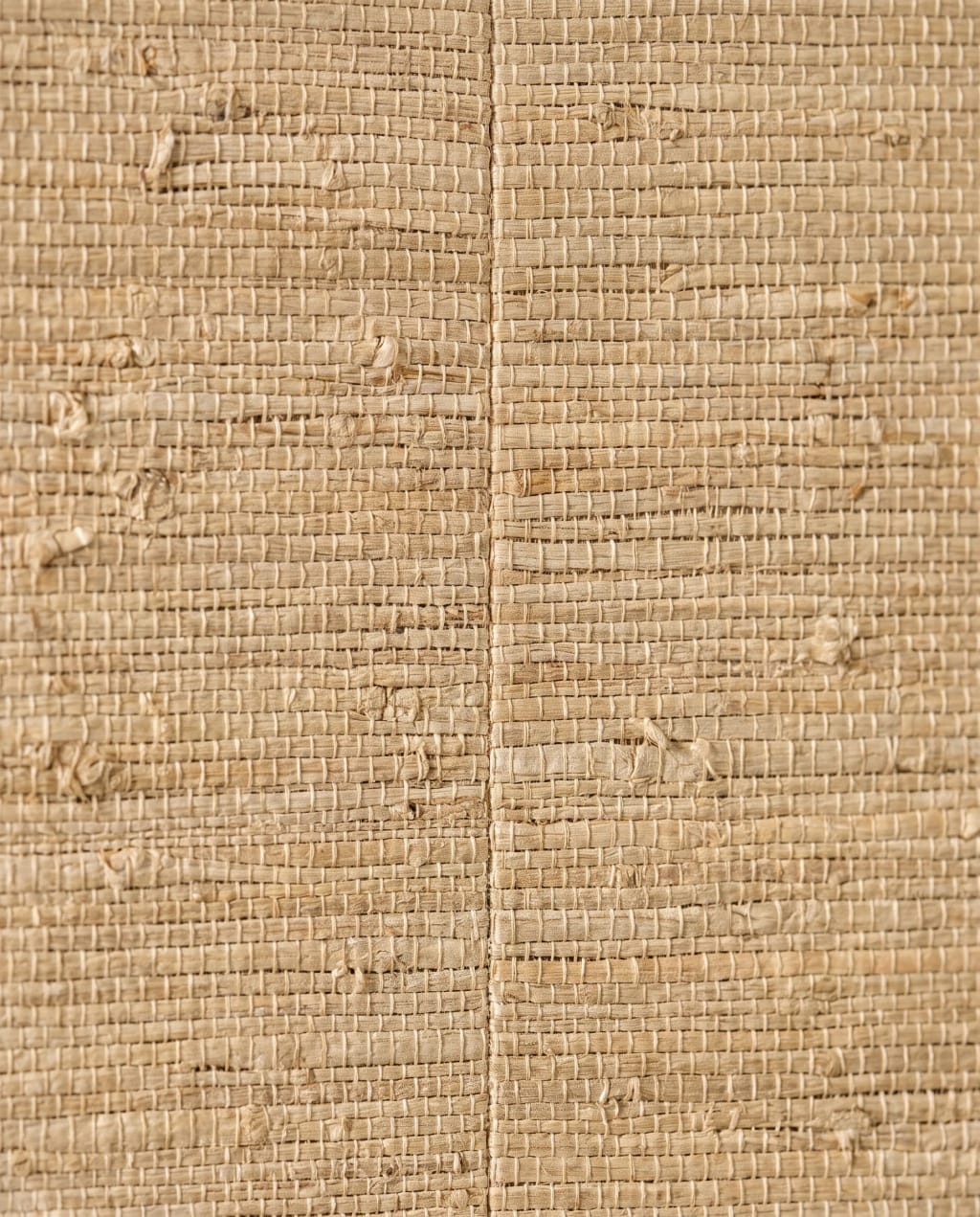 Grasscloth, hung with care: close-up